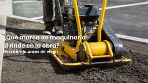 Marcas líderes en maquinaria ligera para construcción profesional en México