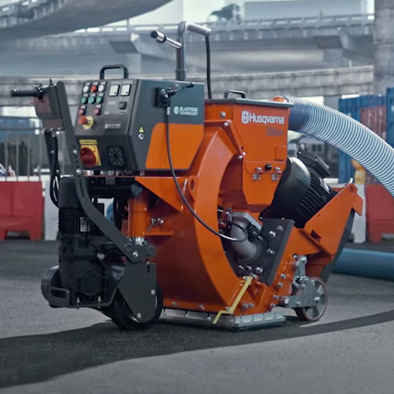 granalladora-husqvarna-blastrac-2-20dt -5 granalladora husqvarna blastrac 2 20dt 5